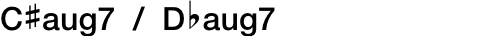 C#aug7 / Dbaug7